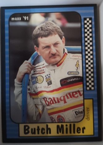 1991 Maxx #142 Butch Miller — front