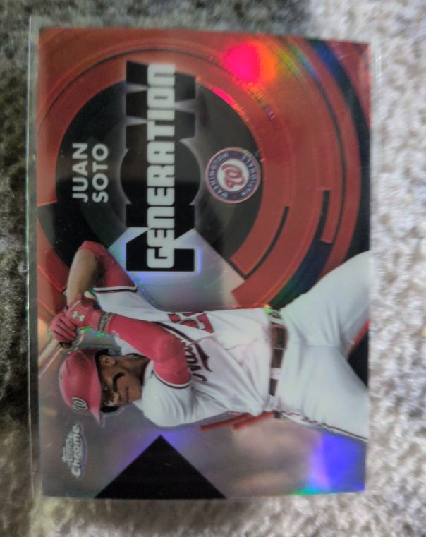 2022 Topps Chrome Update #GNC-3 Juan Soto Generation Now — front