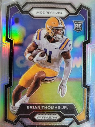 2023 Panini Prizm #Brian Thomas Jr. Rookie Card — front