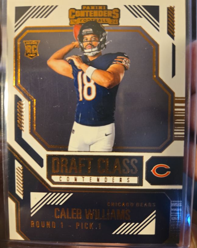 2024 Panini Contenders Draft Class #1 Caleb Williams — front