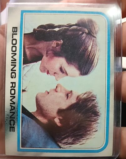 1980 Topps Star Wars The Empire Strikes Back #248 Blooming Romance — front
