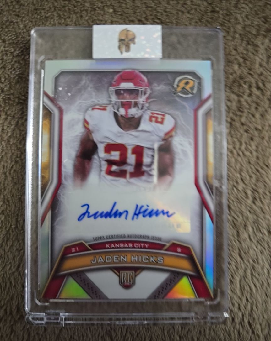2024 Topps Resurgence Rookie Signatures #RRS-JH Jaden Hicks — front