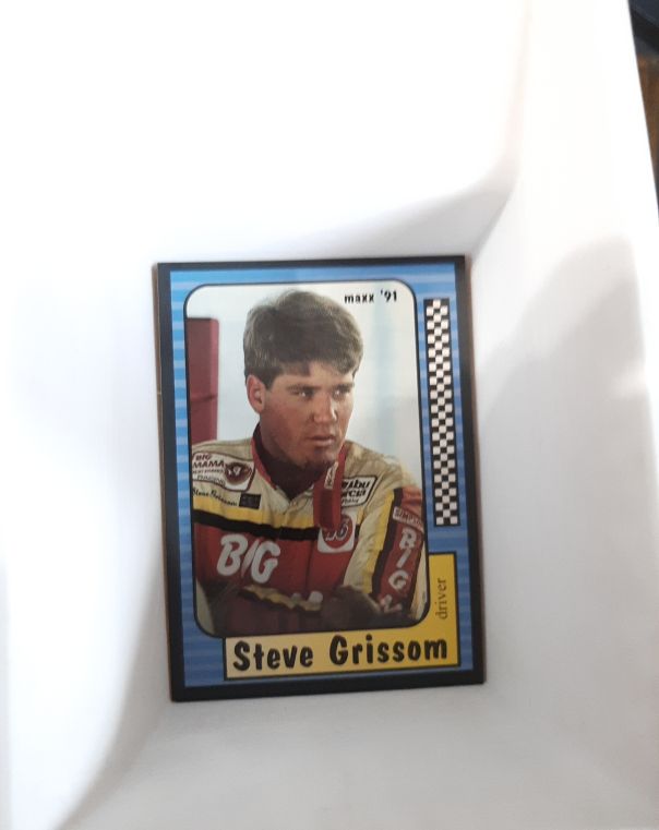 1991 Maxx #161 Steve Grissom — front