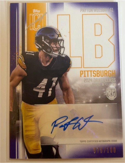 2024 Topps Signature Class #RCA-PW Payton Wilson — front