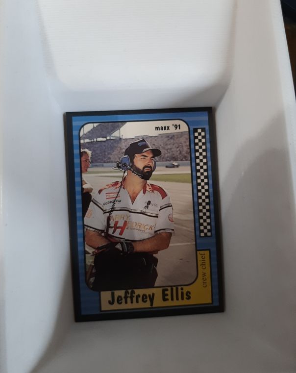 1991 Maxx #141 Jeffrey Ellis — front