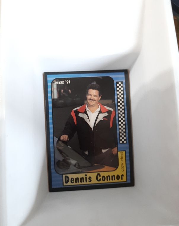 1991 Maxx #121 Dennis Connor — front