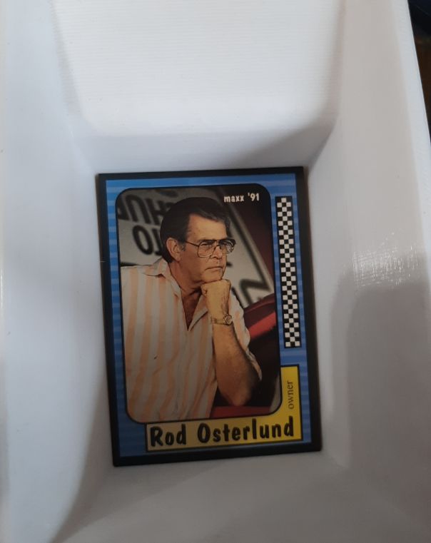1991 Maxx #101 Rod Osterlund — front