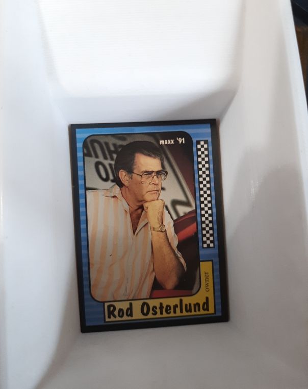 1991 Maxx #101 Rod Osterlund — front