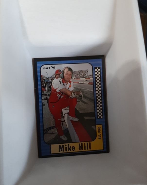1991 Maxx #209 Mike Hill — front