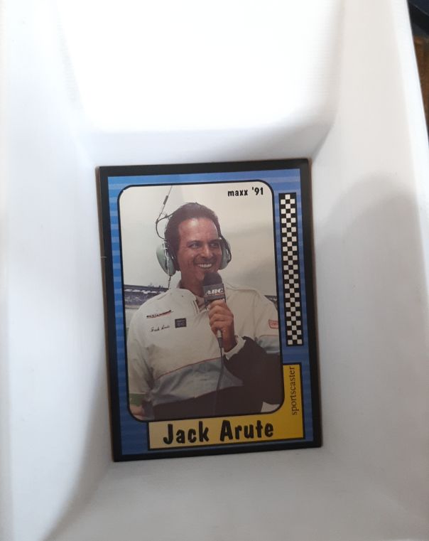 1991 Maxx #221 Jack Arute — front