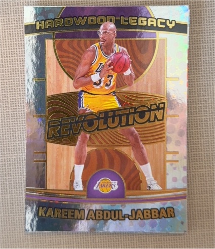 2024-25 Panini Revolution Hardwood Legacy #11 Kareem Abdul-Jabbar — front