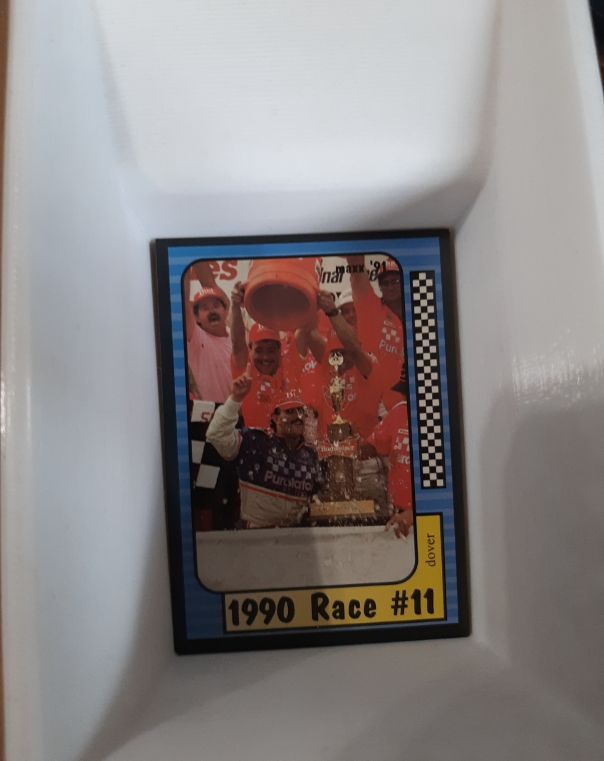 1991 Maxx #181 1990 Race #11 Dover Derrike Cope — front