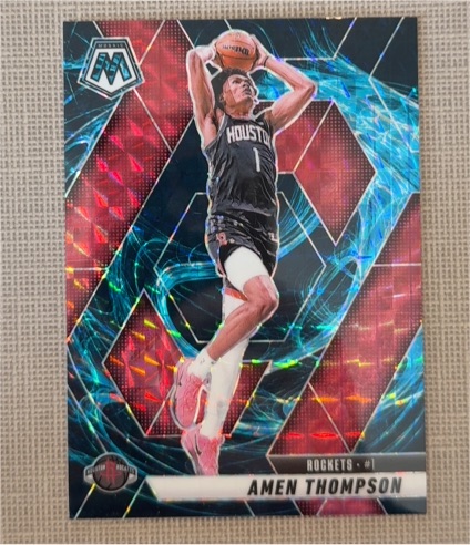 2024-25 Panini Mosaic Genesis #10 Amen Thompson — front
