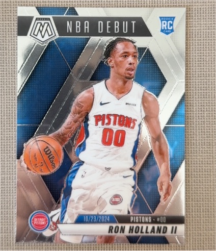 2024-25 Panini Mosaic NBA Debut #258 Ron Holland II — front