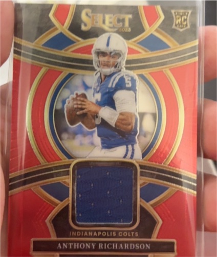 2023 Panini Select Football #RSW-ARI Anthony Richardson — front