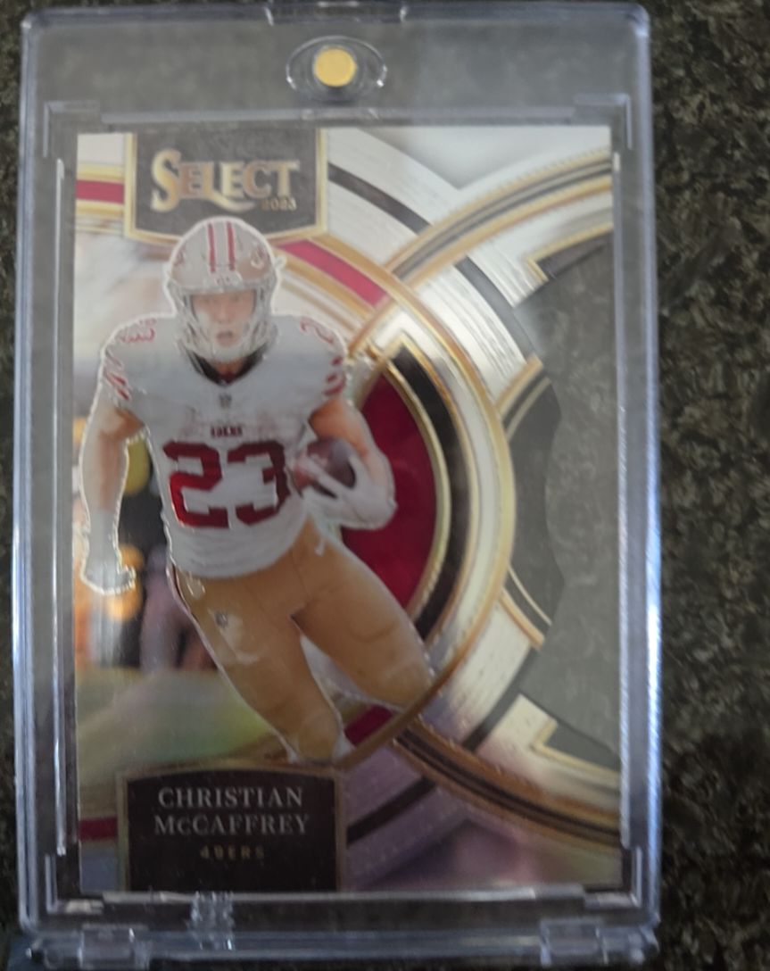 2023 Panini Select #145 Christian McCaffrey — front