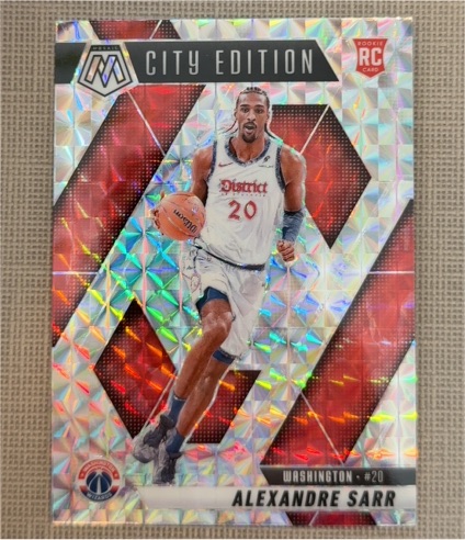 2024-25 Panini Mosaic City Edition #278 Alexandre Sarr — front