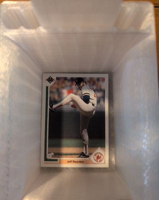 1991 Upper Deck #418 Jeff Reardon — front