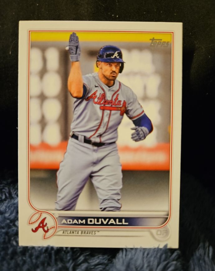 2022 Topps #279 Adam Duvall — front