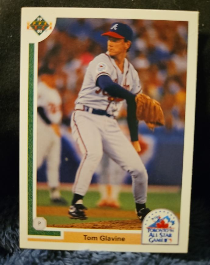 1991 Upper Deck Final Edition #90F Tom Glavine — front