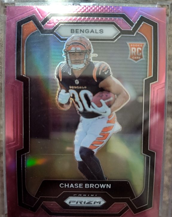 2023 Panini Prizm #318 Chase Brown — front