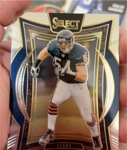 2024 Panini Select #13 Brian Urlacher - Chicago Bears — front