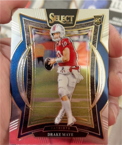 2024 Panini Select #27 Drake Maye — front