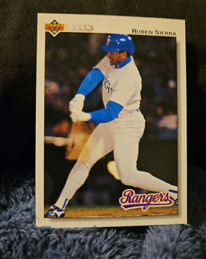 1992 Upper Deck #176 Ruben Sierra — front