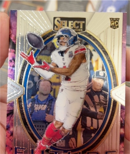 2024 Panini Select #2 Malik Nabers — front