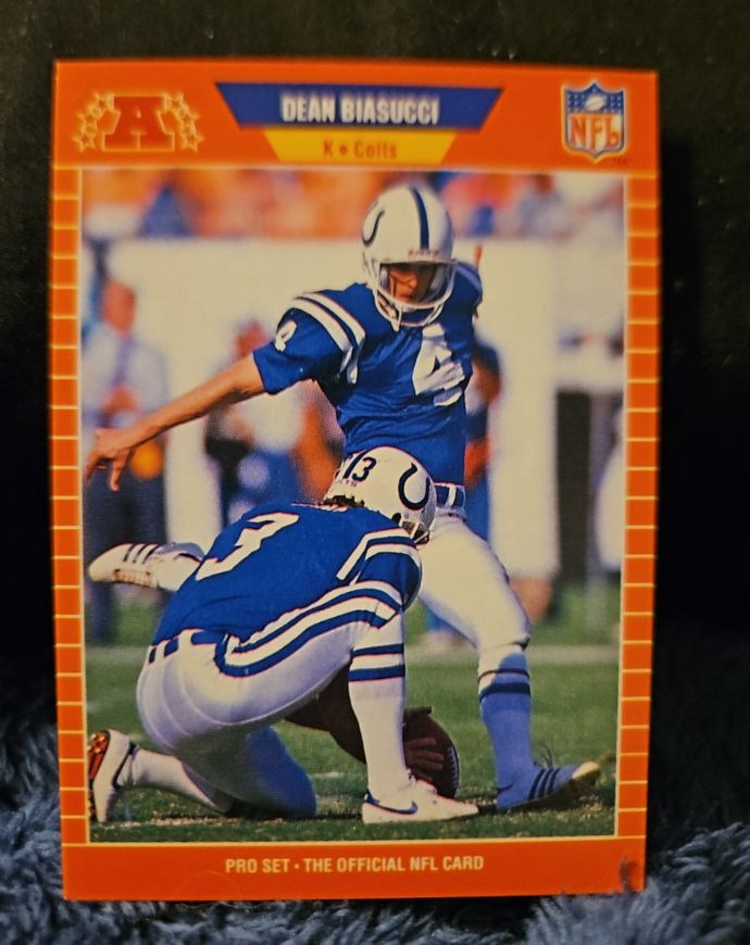 1989 Pro Set #156 Dean Biasucci — front