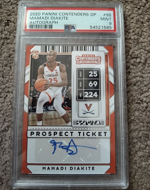 2020 Panini Contenders Draft Picks #95 Mamadi Diakite — front