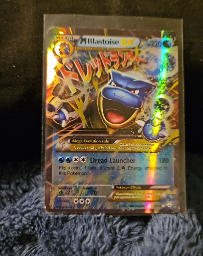 2016 Pokémon XY Generations #18 Mega Blastoise EX — front
