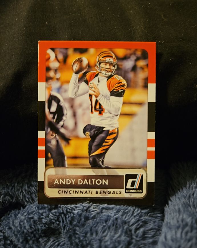 2015 Donruss #3 Andy Dalton — front