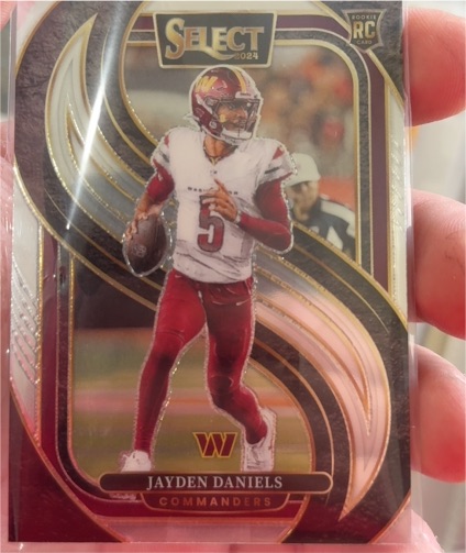 2024 Panini Select #112 Jayden Daniels — front
