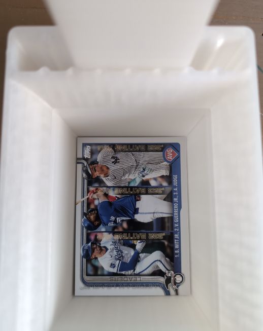 2025 Topps #345 Bobby Witt Jr., Vladimir Guerrero Jr., Aaron Judge — front