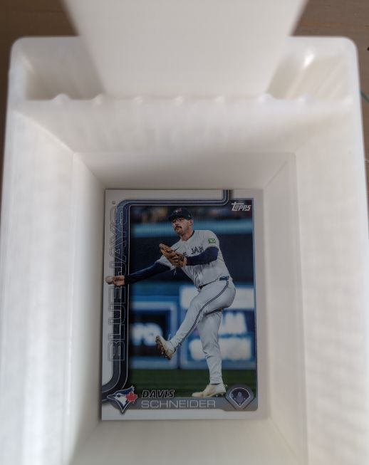 2025 Topps Blue Jays #BLU-09 Davis Schneider — front