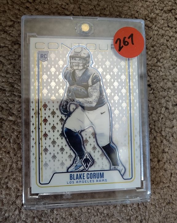 2024 Panini Phoenix Contours #CON-BCM Blake Corum — front