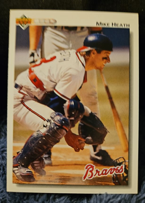 1992 Upper Deck #304 Mike Heath — front