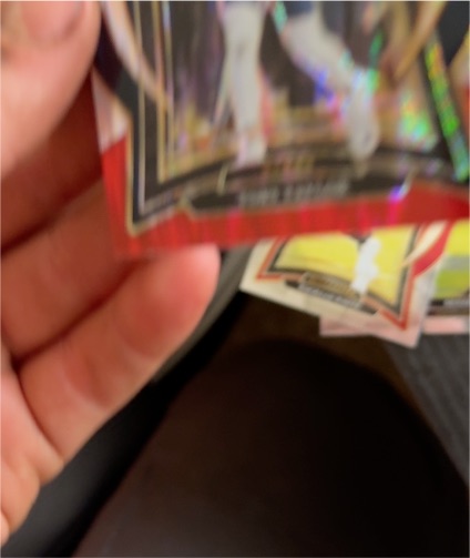 2024-25 Panini Select Concourse Red & Blue Shock Prizm — front