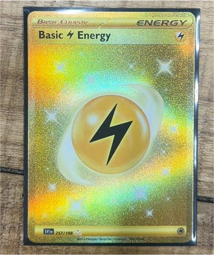 2023 Pokémon Scarlet & Violet #257 Basic Lightning Energy — front