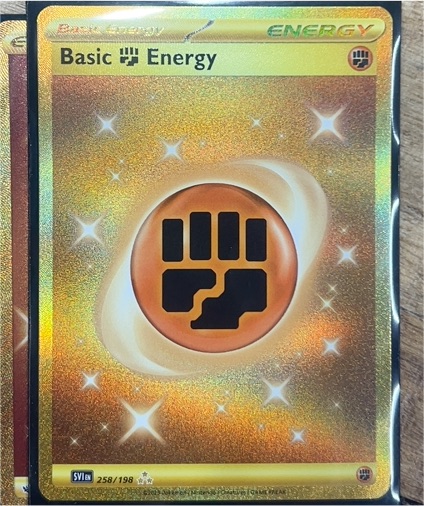 2022 Pokémon Scarlet & Violet #258 Basic Fighting Energy — front