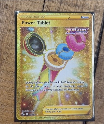 2021 Pokémon TCG Fusion Strike #281 Power Tablet — front
