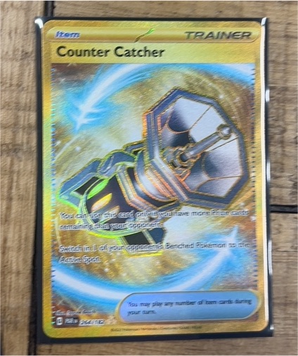 2023 Pokémon SV04 Paradox Rift #264 Counter Catcher — front