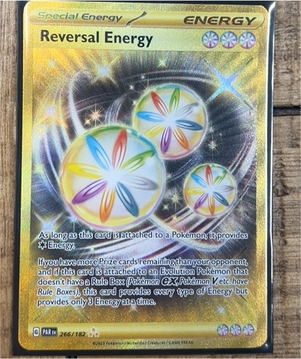 2023 Pokémon Scarlet & Violet Paradox Rift #266 Reversal Energy — front