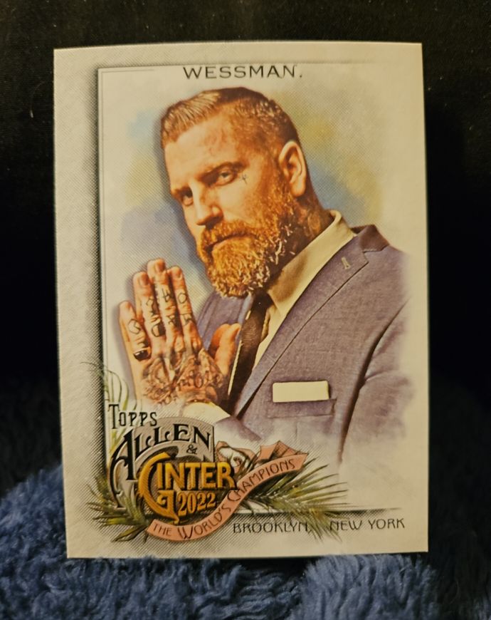 2022 Topps Allen & Ginter #298 Luke Wessman — front