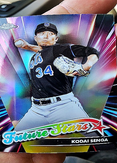 2024 Topps Chrome #FS-9 Kodai Senga Future Stars — front