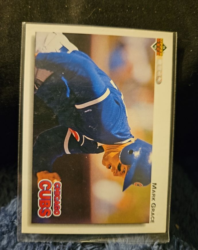 1992 Upper Deck #143 Mark Grace — front