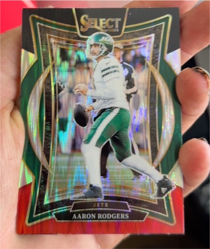 2024 Panini Select #40 Aaron Rodgers — front