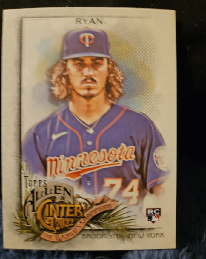 2022 Topps Allen & Ginter #170 Joe Ryan — front