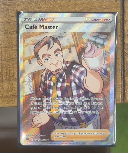 2022 Pokémon TCG Brilliant Stars #TG25 Café Master — front
